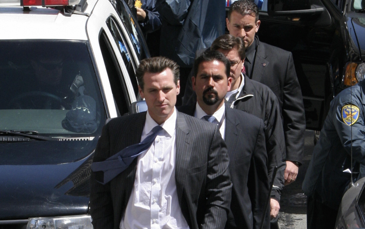 gavin newsom security detail