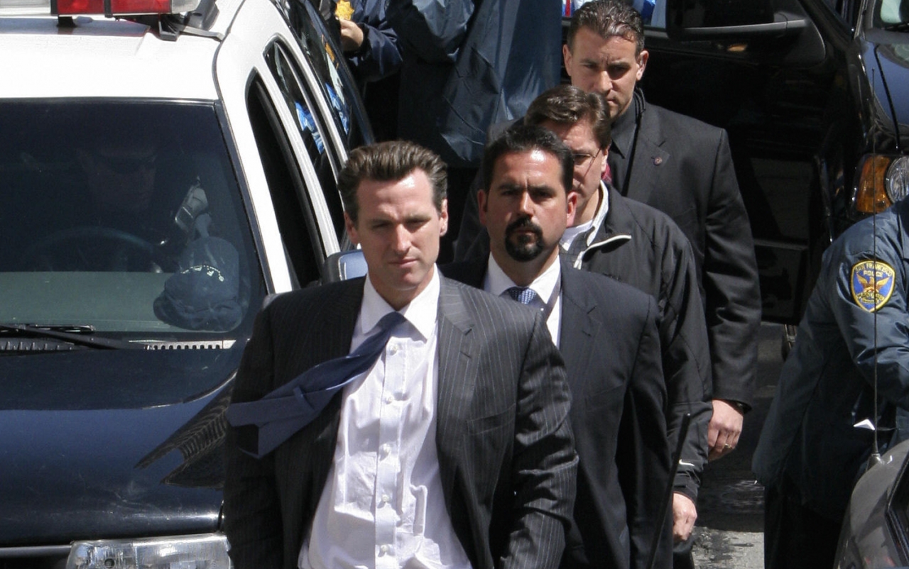 gavin newsom security detail